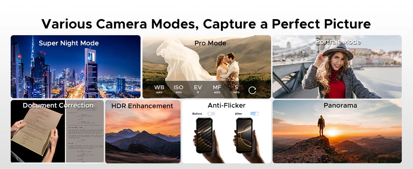 DOOGEE V Max Play Projektor Smartphone - 20500mAh Akku, 45W, 6,78 Zoll