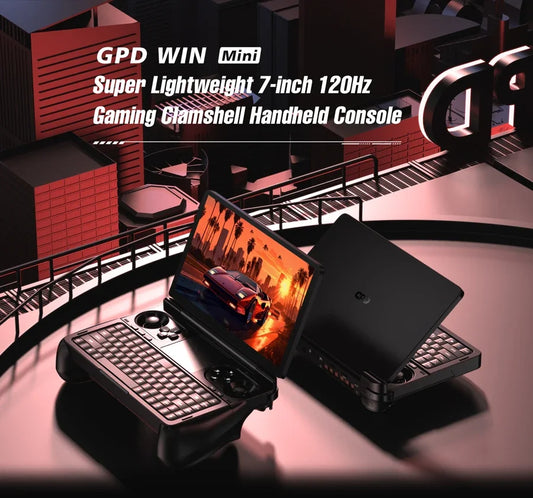 Consola portabilă de gaming GPD WIN Mini - 7", 32GB/1TB, 8 nuclee, 3.3GHz