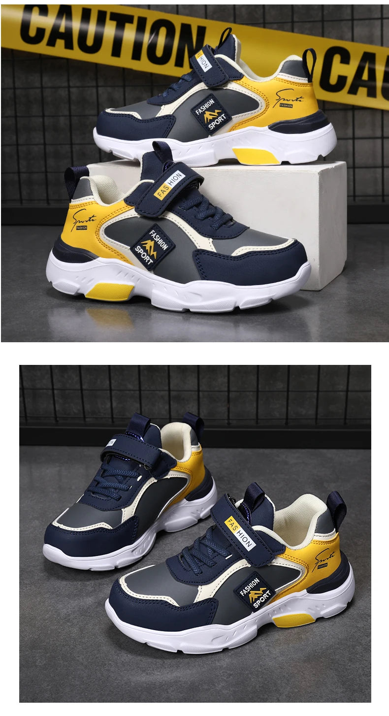 NBGAGA Kinder Sneaker Atmungsaktiv - Klett Leicht 7-13