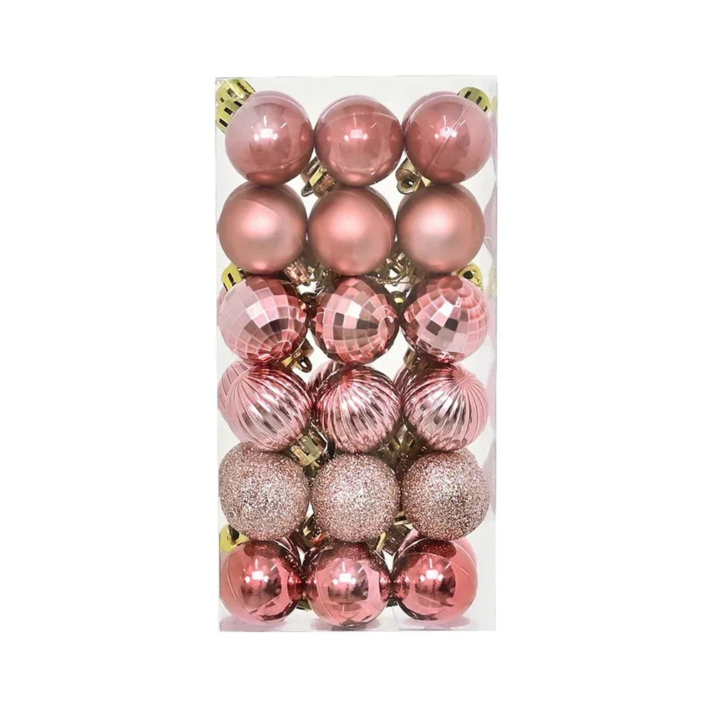 Choice Christbaumkugeln 3cm Set - 36 Stück, Durchmesser 3 cm, Ungiftig