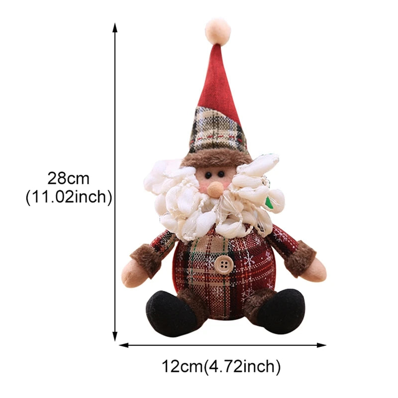 Choice W1812 Weihnachtsmann Puppe - Nicht Elektrisch, Größe Ca. 25 cm