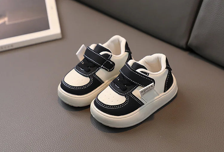 Neue Baby Schuhe 2025 - Frühling Herbst Weiche Sohle Kleinkind - Jungen Sport Schuhe Neue Weiße Mädchen Atmungsaktiv Rutschfest