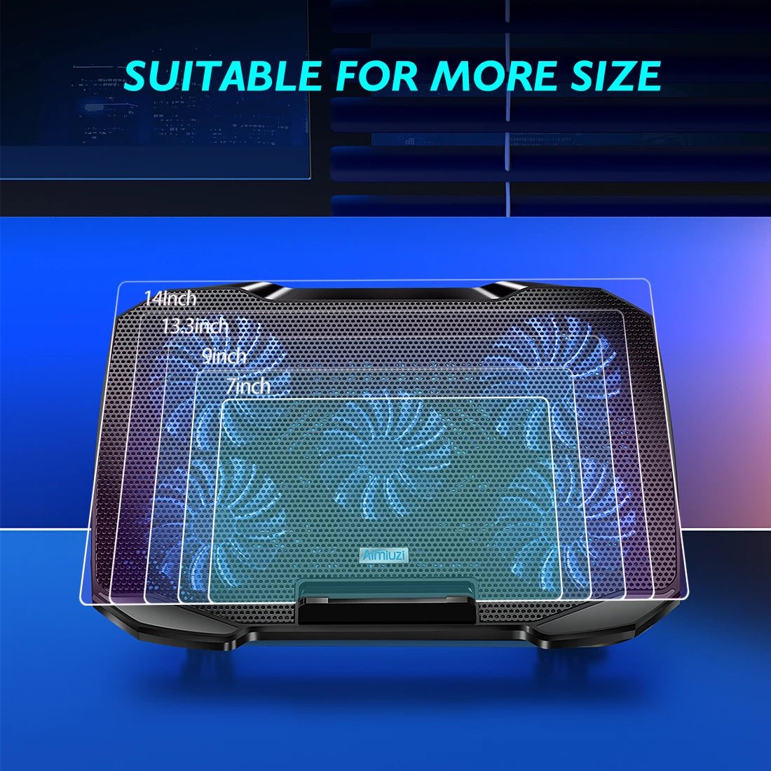 Laptop-Kühler 2025: COOLCOOLD 12-17" 5-Fans - Angle Adjustable Phone Collection