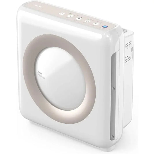 Coway Airmega AP-1512HH(W) True HEPA Purifier with Air Quality Monitoring, Auto, Timer, Filter Indicator, and Eco Mode