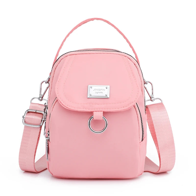 Women's crossbody bag with adjustable shoulder strap, zipper closure, lightweight and fashionable, suitable for daily use, casua