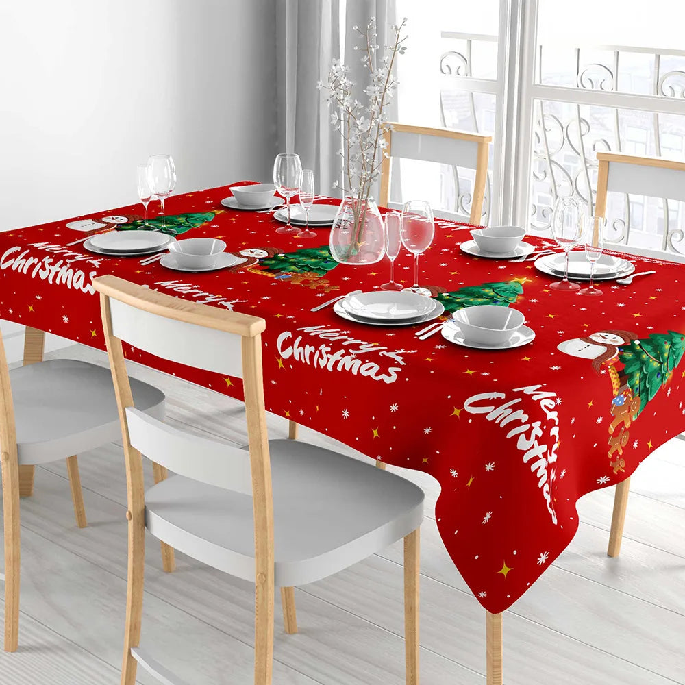 Choice Weihnachts-Tischdecke Santa Claus - Größe 140x180 cm, Polyester