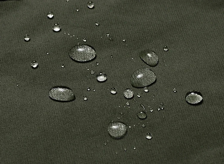 ArmeeGrün Parka Wasserdichtes Fleece - Größe 9XL, Dicke