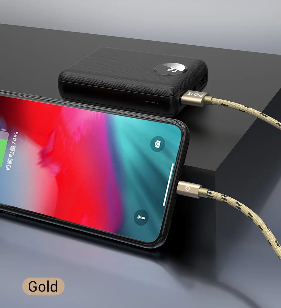 PZOZ USB Kabel Für iPhone - Hochgeschwindigkeits-Ladekabel