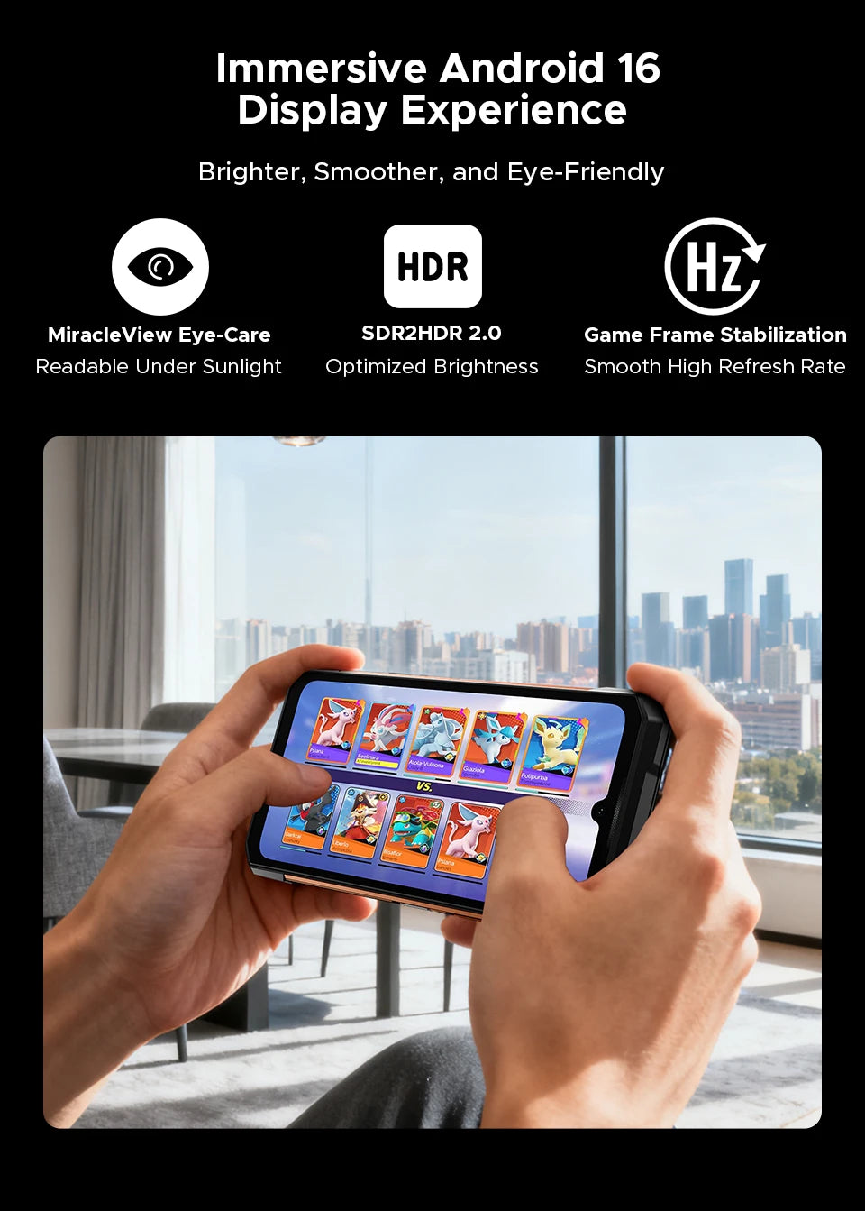 DOOGEE S200 Robustes 5G Smartphone - 10100 mAh, 33W, 6,72 Zoll