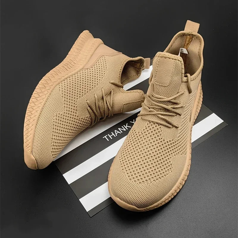 Men's Luxury Sneakers Fashion Trainer Athletic Casual Shoe High Quality Breathable Soft Running Walking Tennis Outdoor Man Shoes