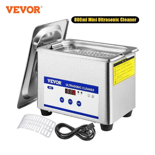 Ultraschall-Reiniger 2025: VEVOR 800ml Ultrasonic Cleaner Portable Washing Machine 35W Mini Dishwasher Collection