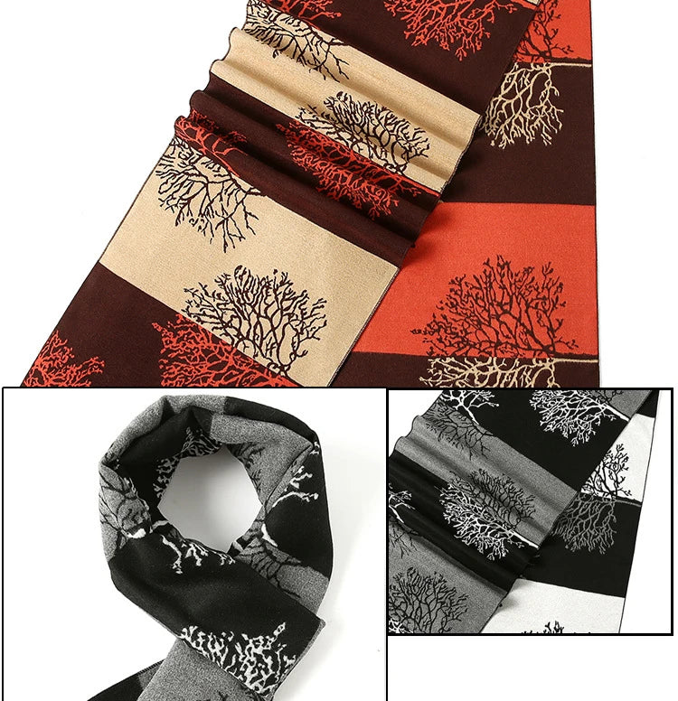 Kinelue FPWB61 Weicher Winterschal - Größe Uni Farbe Grau