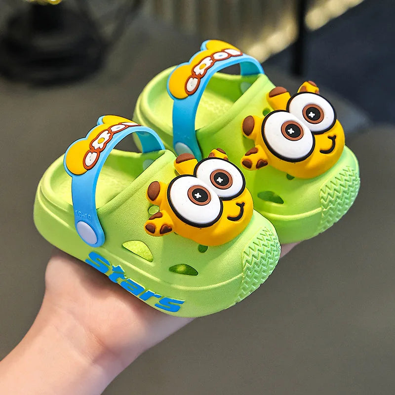 Kinder-Hausschuhe 2025: Sommer Cartoon Cool-Beach - Indoor Comfort Collection