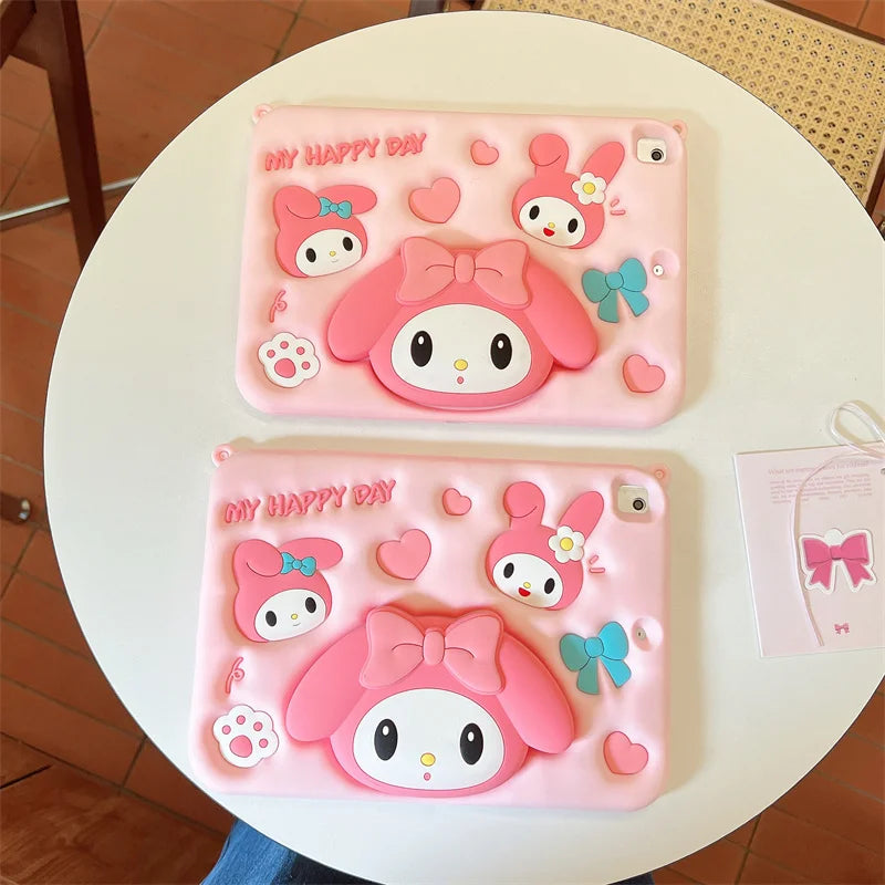 CartoonMelody 3D Hülle Stoßfest - iPad 10,2'' kompatibel