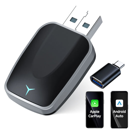 Spedal 2in1 CarPlay Android Auto Kabellos - Plug 5V Mini