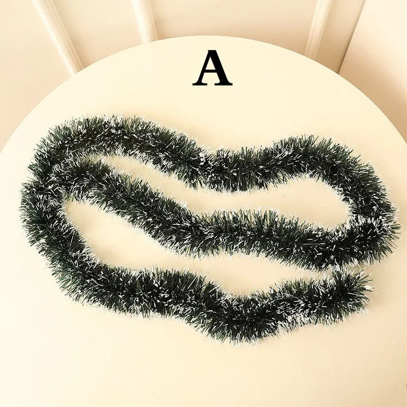 2M Heiligabend Dekoration Bar Tops Band Girlande Weihnachtsbaum Küche Ornamente Hochzeit Party Weihnachten Dekoration Prop