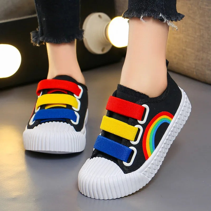 Kinder-Canvas-Schuhe 2025: Fashion-Hook Casual - Toddler Walking Collection