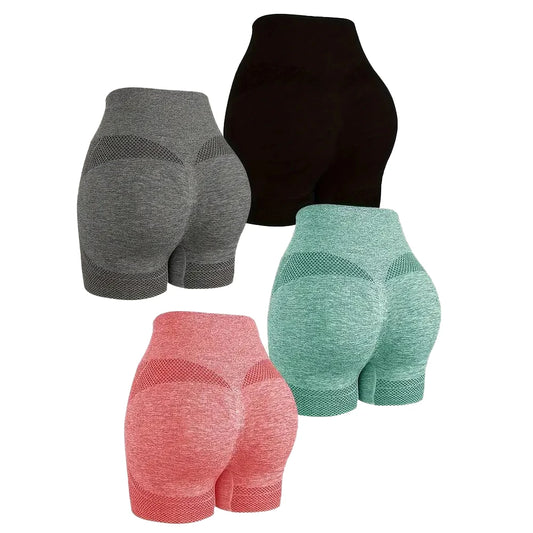 VESICE Yoga Shorts 2025 - High-Waist Fitness Shorts mit Po-Lifting Effekt