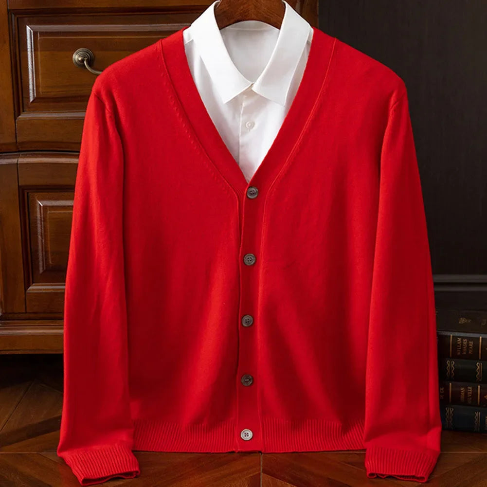 CN Cardigan V-Ausschnitt - Größe M, Polyester, Slim-Fit