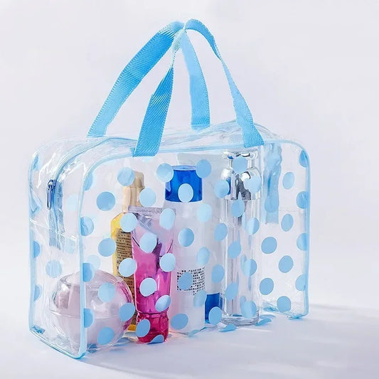 PVC Waterproof Swimming Bags Outdoor Sports Travel Bathing Storage Bag Women Transparent Beach Sea Pool Supplies