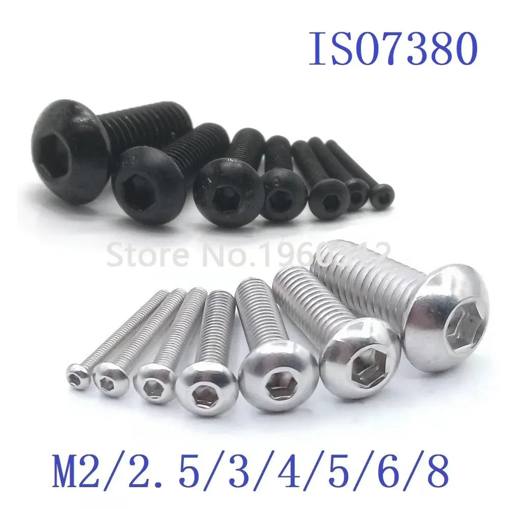 HPCLE ISO7380 Rundkopf Innensechskant - M2-M8 304A