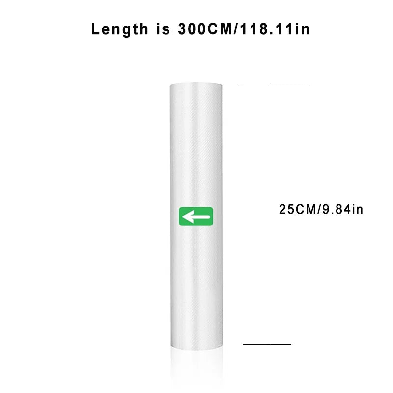 Chcyus Vakuumrolle Lebensm. - 300cm Rolle Elektrisch 28cm