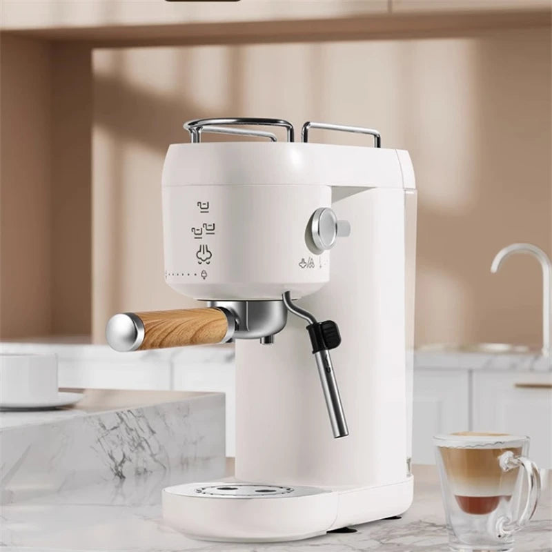 Professional Espresso Coffee Maker Electric Italian Coffee Machine 15 Bar Automatic milk frother Cappuccino Latte Espresso maker