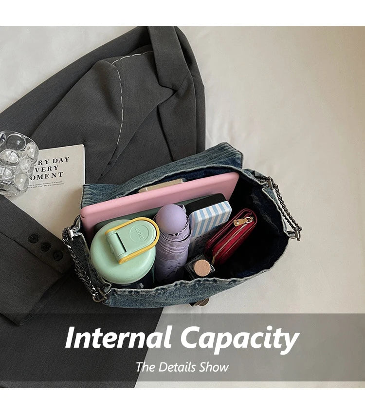 Geantă de umăr la modă și versatilă, geantă crossbody, geantă de navetă, geantă de facultate minimalistă casual pentru femei, geantă cu clapă