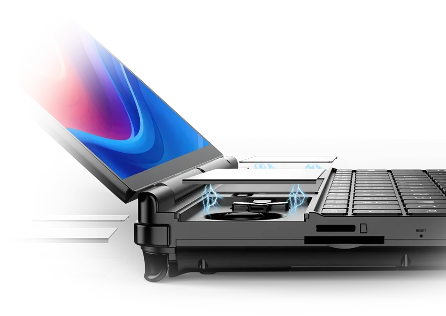 GPD WIN Max2 Gaming-PC - AMD 9HX, 10.1 Zoll, 13h Akku