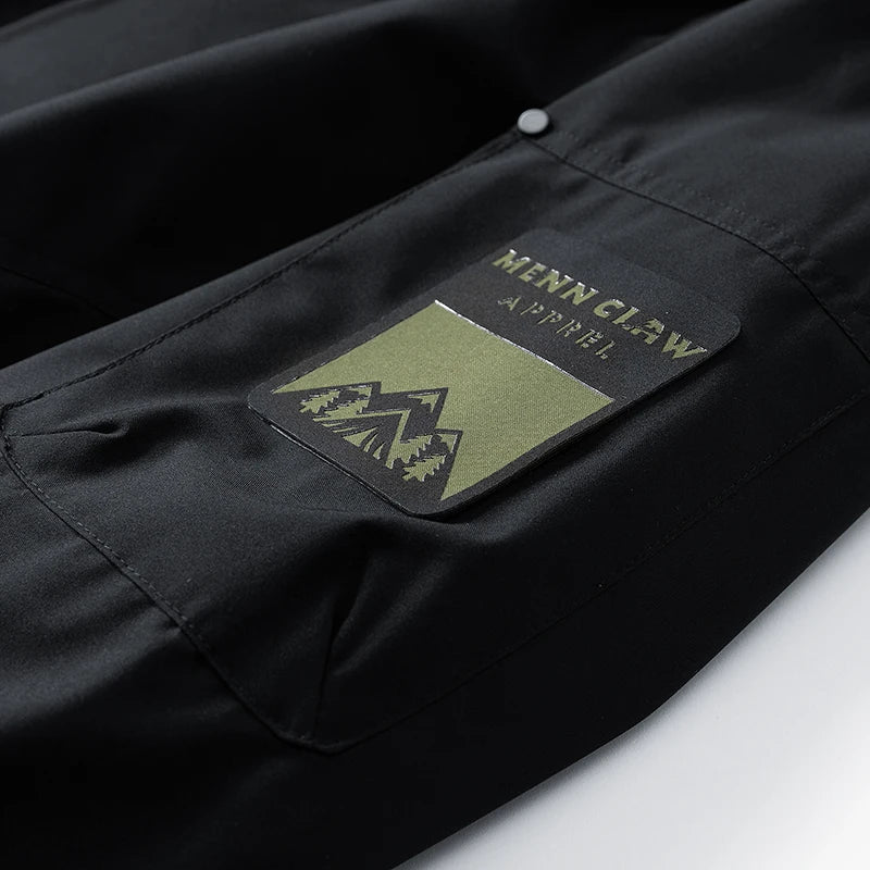 Gorpcore Regenjacke Regenfest - Winddicht Wasserfest Gr XL