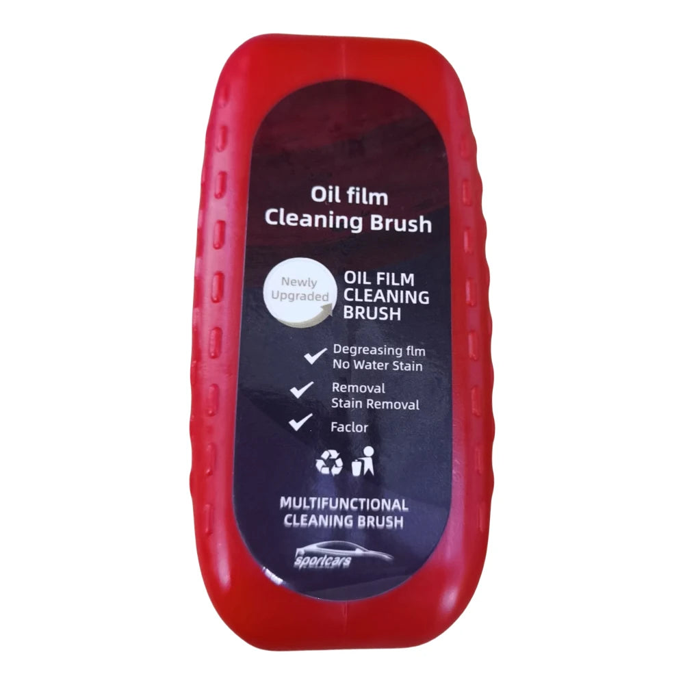 Autoglas-Reiniger 2025: Car Glass Oil Film Remover - Powerful Windshield Cleaner Sponge Brush Water Spots Collection