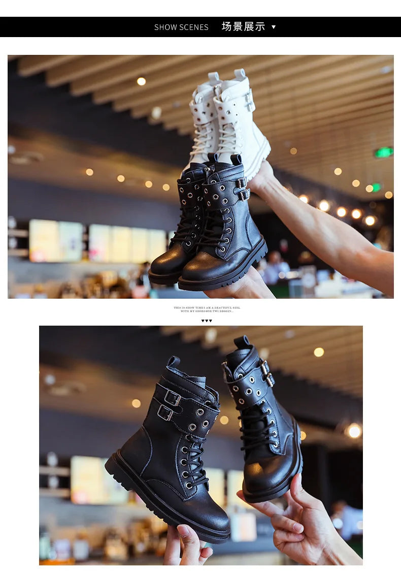 JGSHOWKITOCN Stiefel Reißverschluss - Größe28 Antirutsch