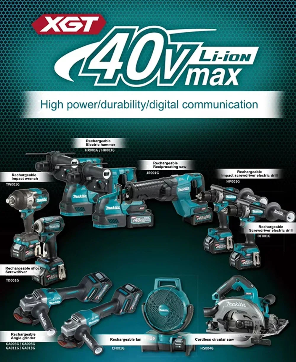 Makita XGT Pro Akku Säge 40V - 5.0Ah 21700 Zellen 40V