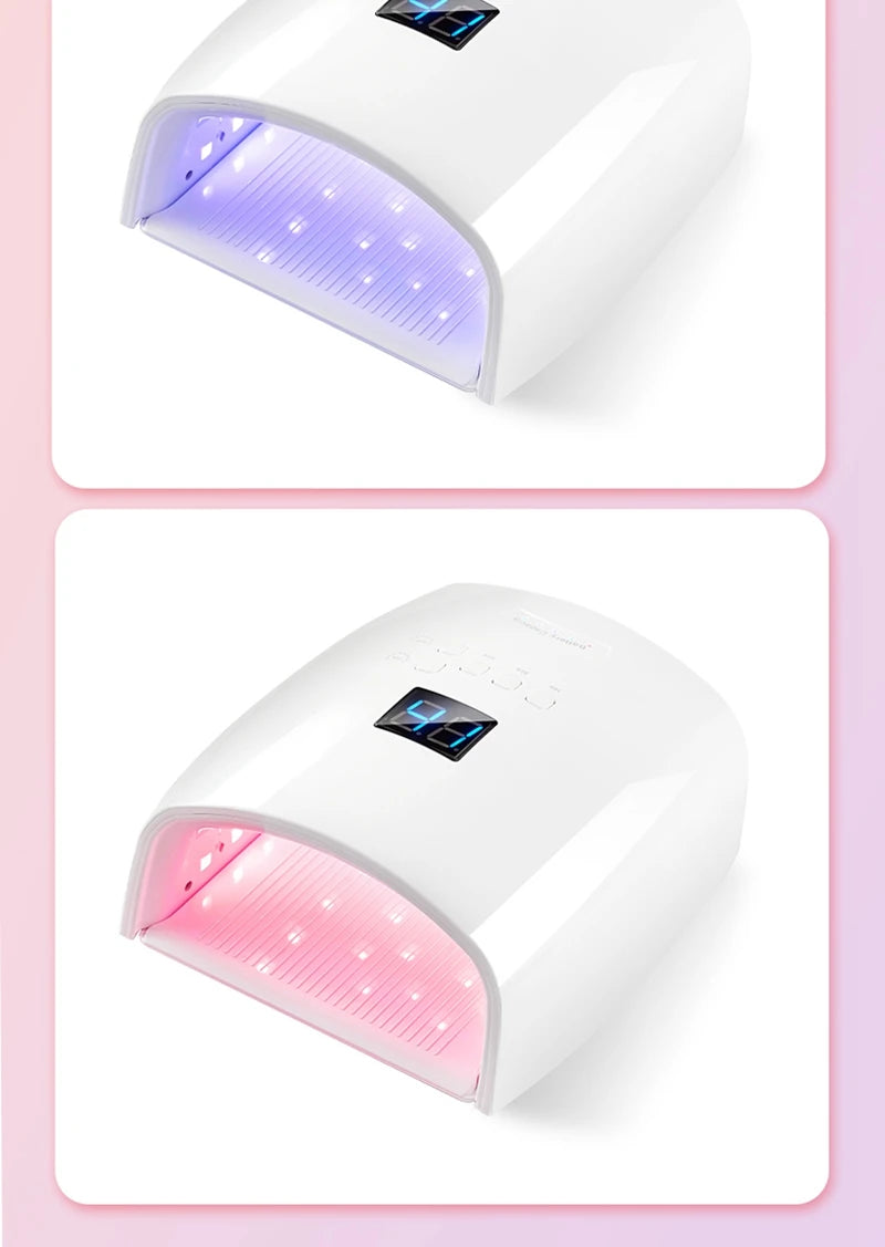 Rechargeable UV LED Lamp for Nails Wireless Gel Polish Nail Dryer Pedicure Manicure Light Cordless LED Nail Lamp For Manicure