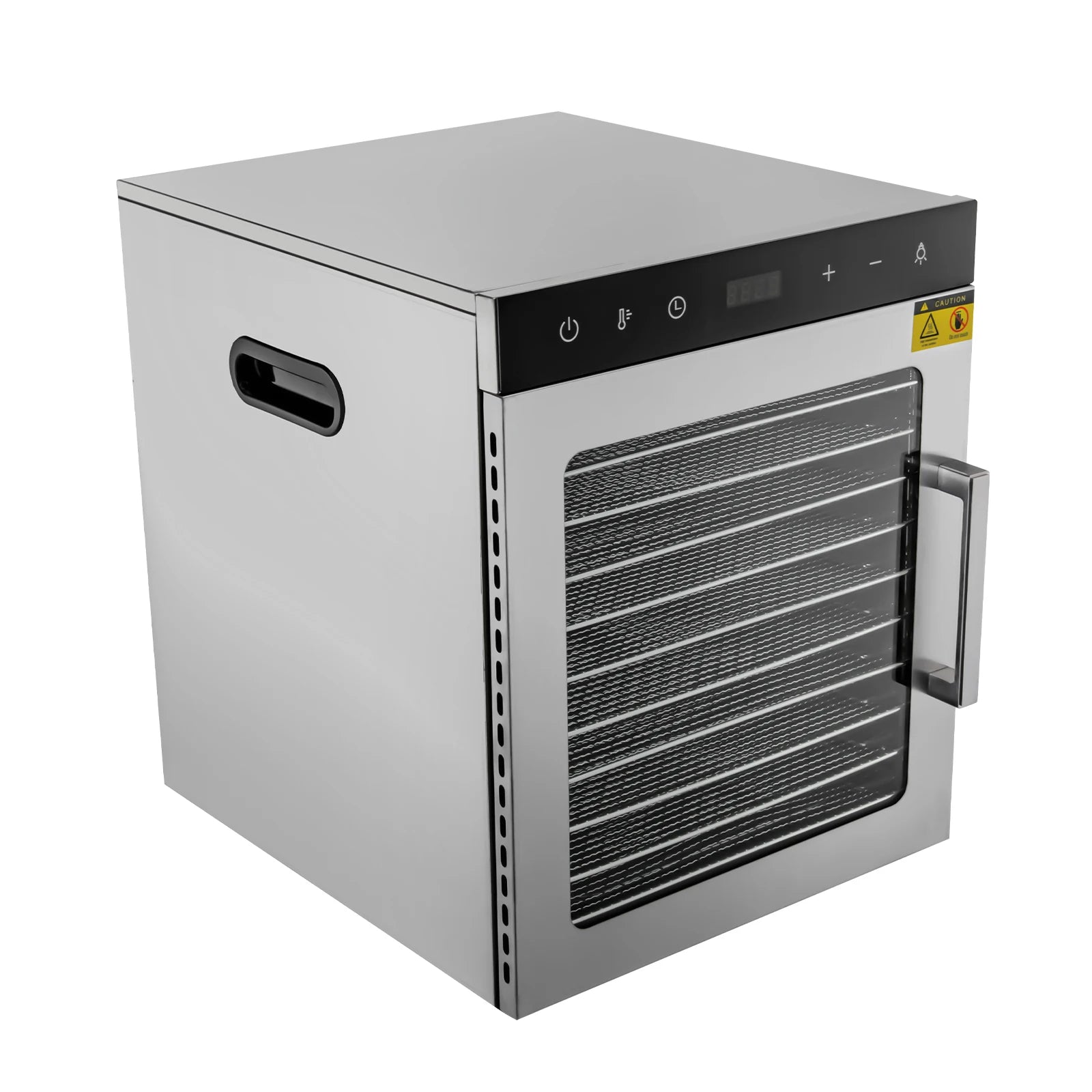 DörrPro SS-10H Dehydriergerät - 10 Einsätze 800W Kompakt Maße by Golden Bridge Store