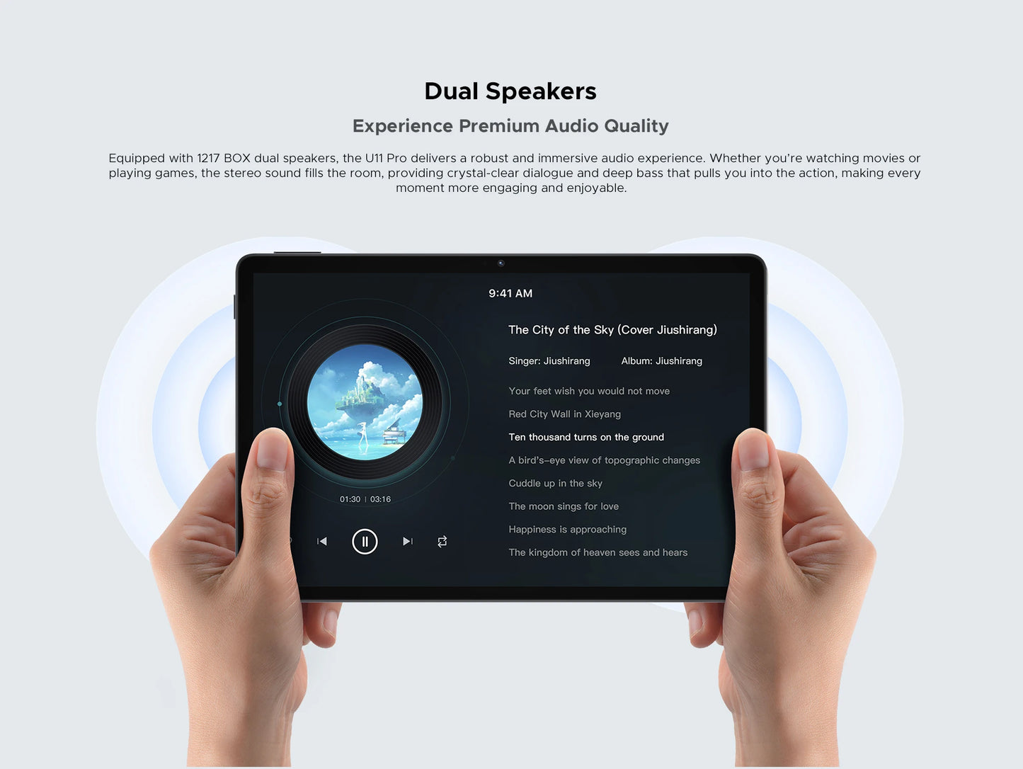 DOOGEE U11 Pro Android 15 - 8580mAh Akku, 256GB Speicher, 11Zoll