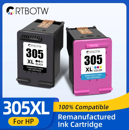 CRTBOTW 305XL Überholte Tintenpatrone - XL Kapaz. Schwarz