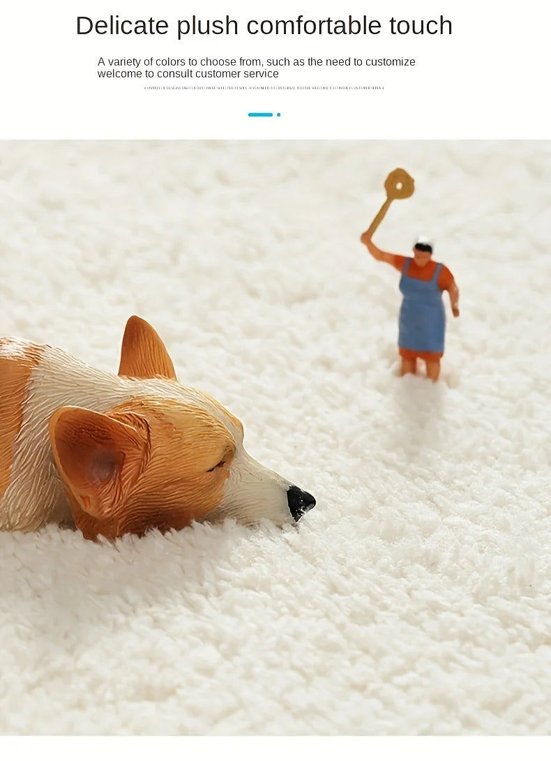 Charming Cartoon Bathroom Carpet - Super Absorbent, Quick Drying, Thick, Anti Slip - Perfect Home Entrance Mat