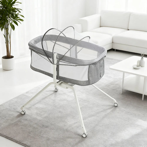 Babybett 3in1 Mit Wiegefunktion Und Neigungsverstellung