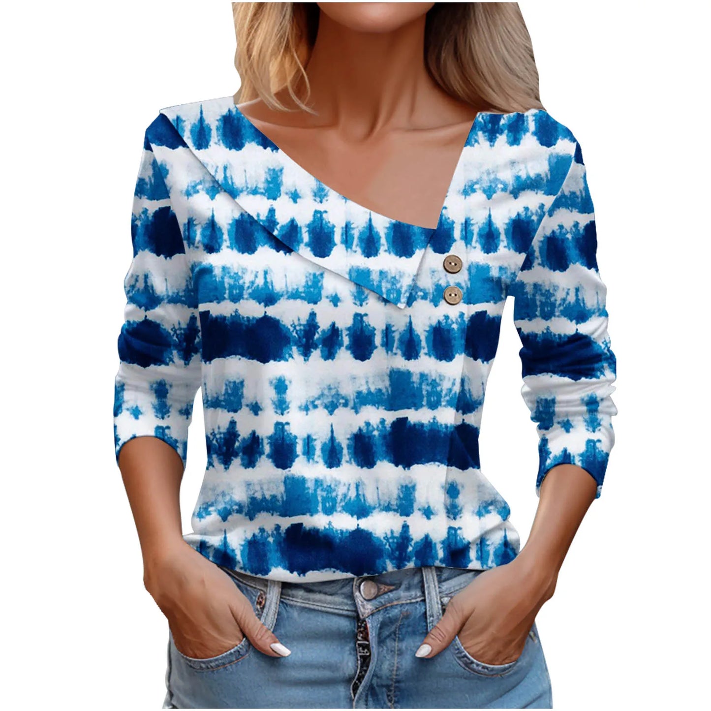 T Shirt For Women Fashion Long Sleeve Top White Floral Print Shirts And Blouses 3D Print Clothes For Women 2025 y2k