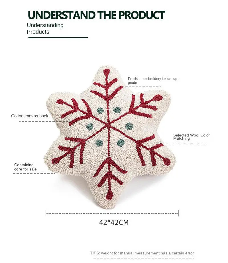 Christmas Pillowcase Christmas Tree Pillow New Year Plaid Sofa Throw Cushion Atmosphere Christmas Decoration Back Pillow Covers