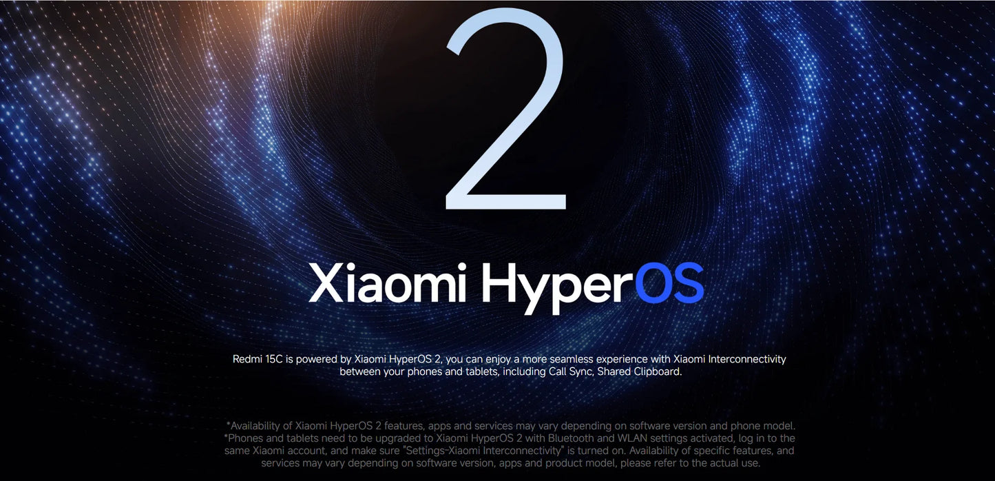 Redmi 15C 4G Smartphone NFC - 6000mAh 33W 6,9 Zoll