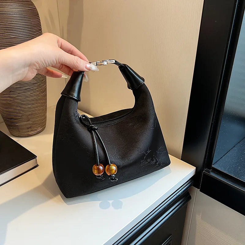 HebeiChoice Crossbody Bestickt - Volumen 2L 22x15cm