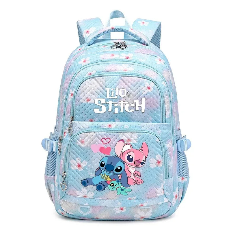 Lilo Stitch Schulrucksack 2025 - Große Kapazität Daypack für Mädchen Schultasche