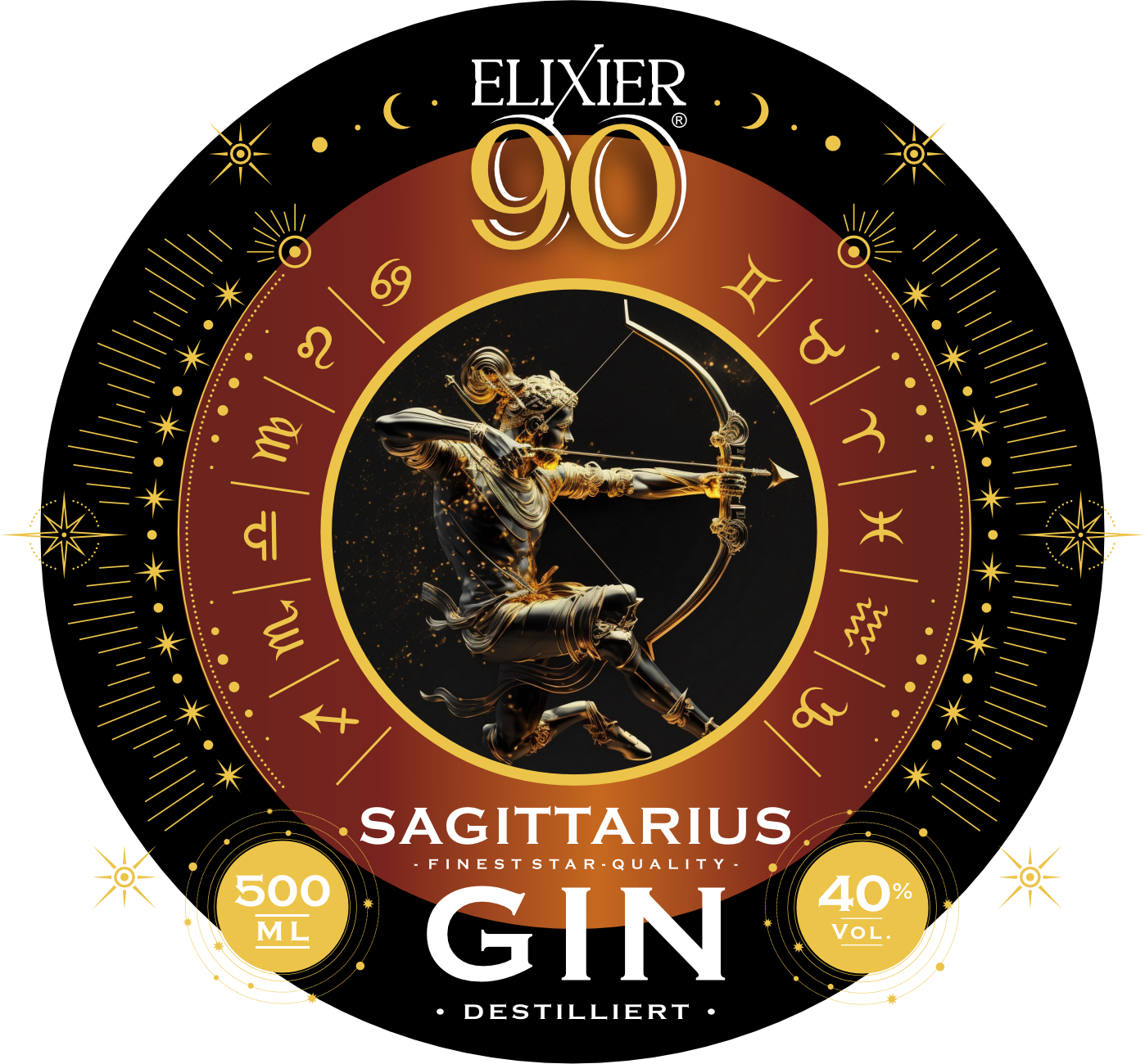 Schütze - Sagittarius Edition (Gin) 40% Vol.