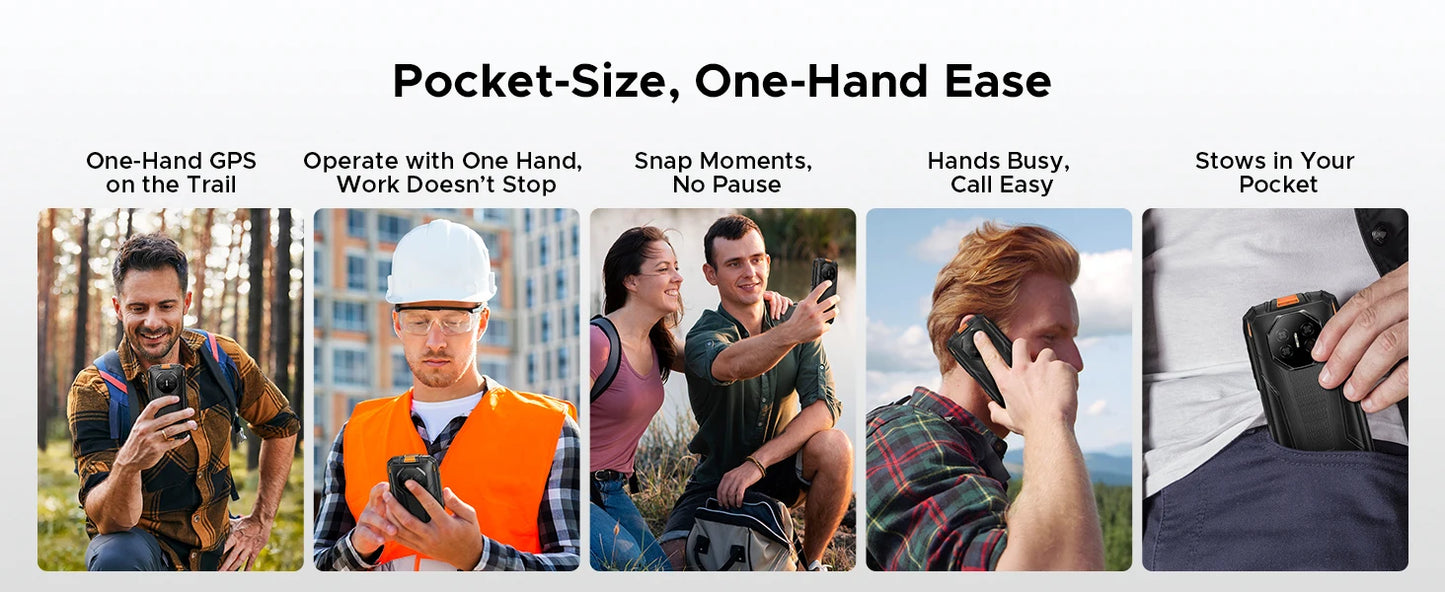 DOOGEE Fire 3 Ultra Robustes Smartphone - 8350mAh 18W 5,5 Zoll