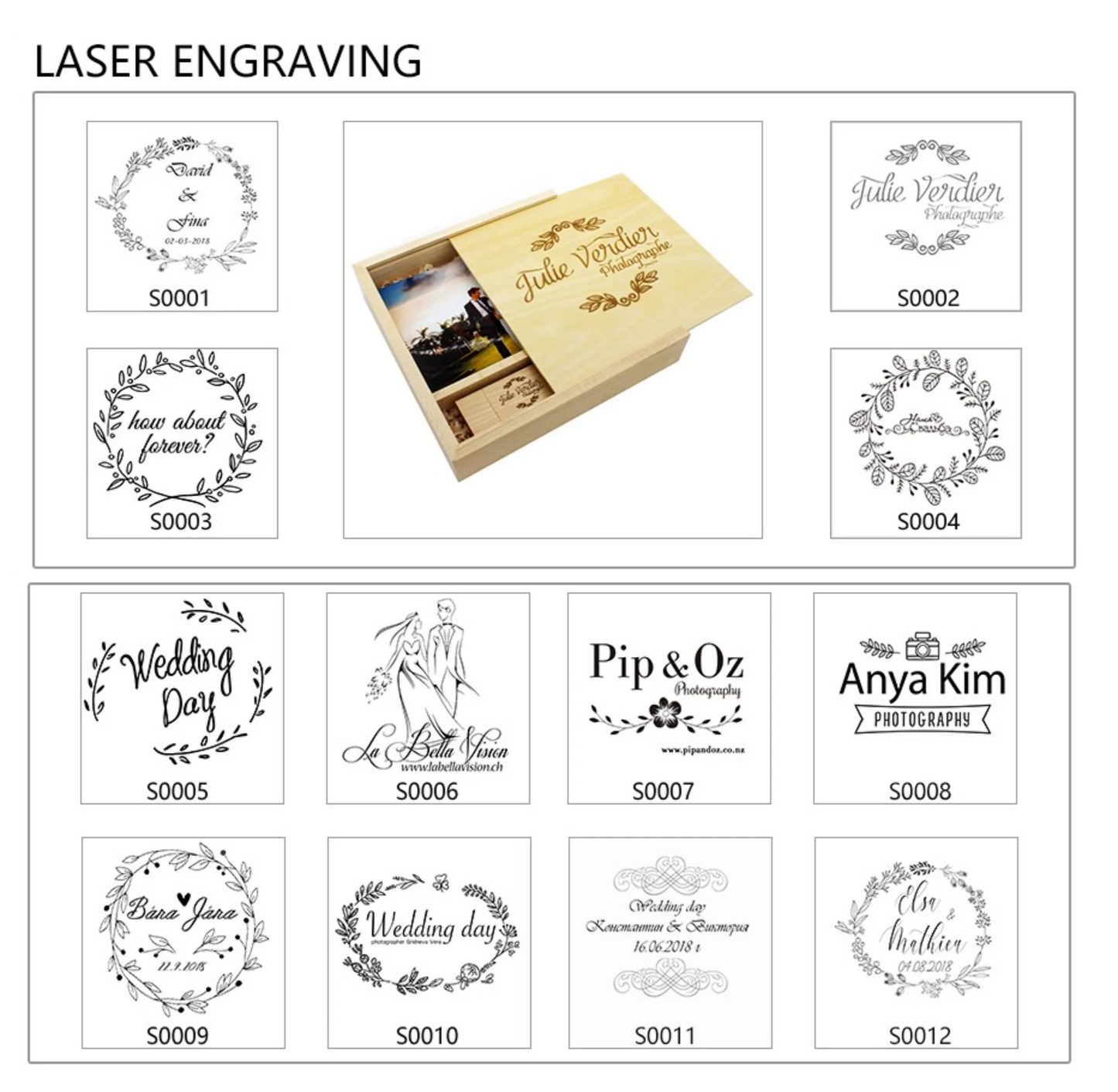 JASTER USB-Stick 2.0 128GB Holz/Bambus Kostenloses Logo Pendrive 4GB 8GB 16GB 32GB 64GB Pen Drive Hochzeitsgeschenke