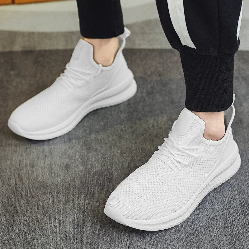 Men's Luxury Sneakers Fashion Trainer Athletic Casual Shoe High Quality Breathable Soft Running Walking Tennis Outdoor Man Shoes