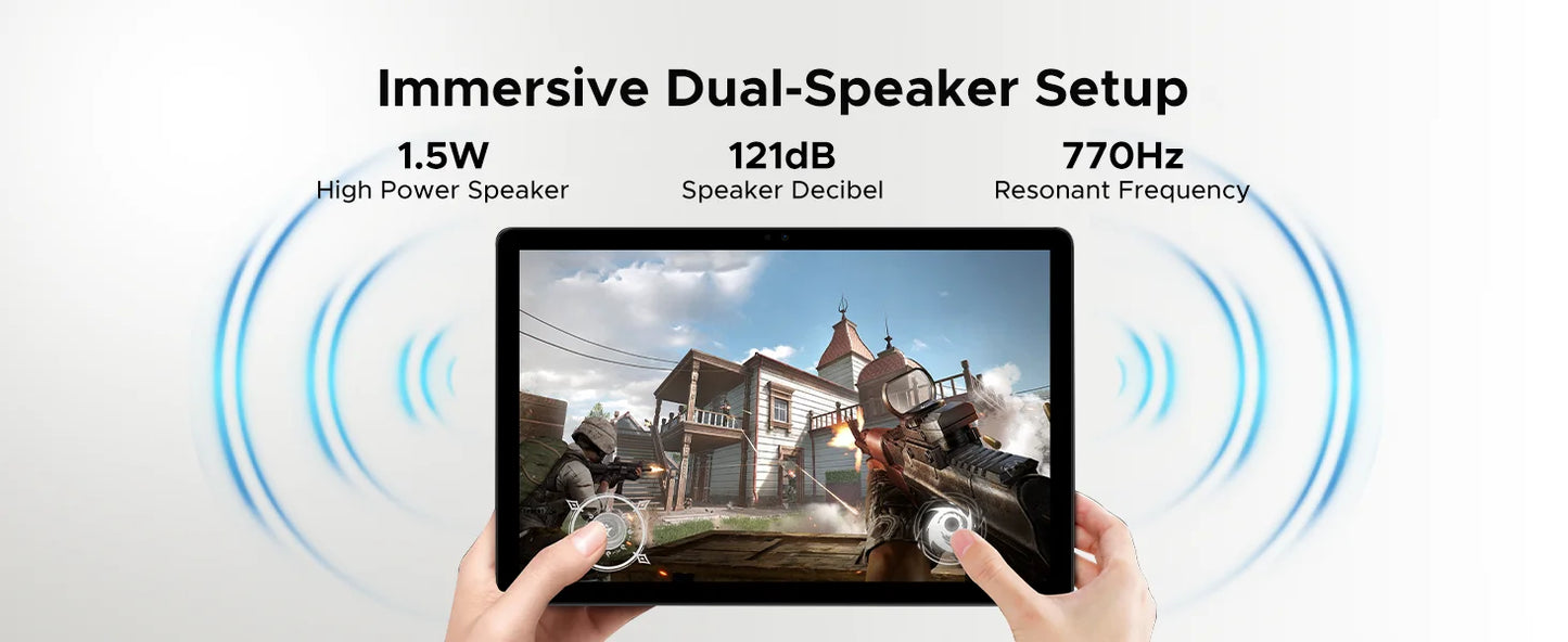 DOOGEE T36 Ultra Slim - Kapazität 256GB, Leistung 2,2GHz Octa Core Größe 12 Zoll