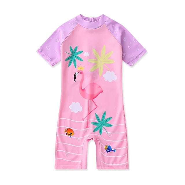 Kinder-Schwimmanzug 2025: Children's Swimwear New One-piece Swimsuit For Boys And Girls Little Kids Big Kids Sun Protection Hot Spring Swimming Set Collection